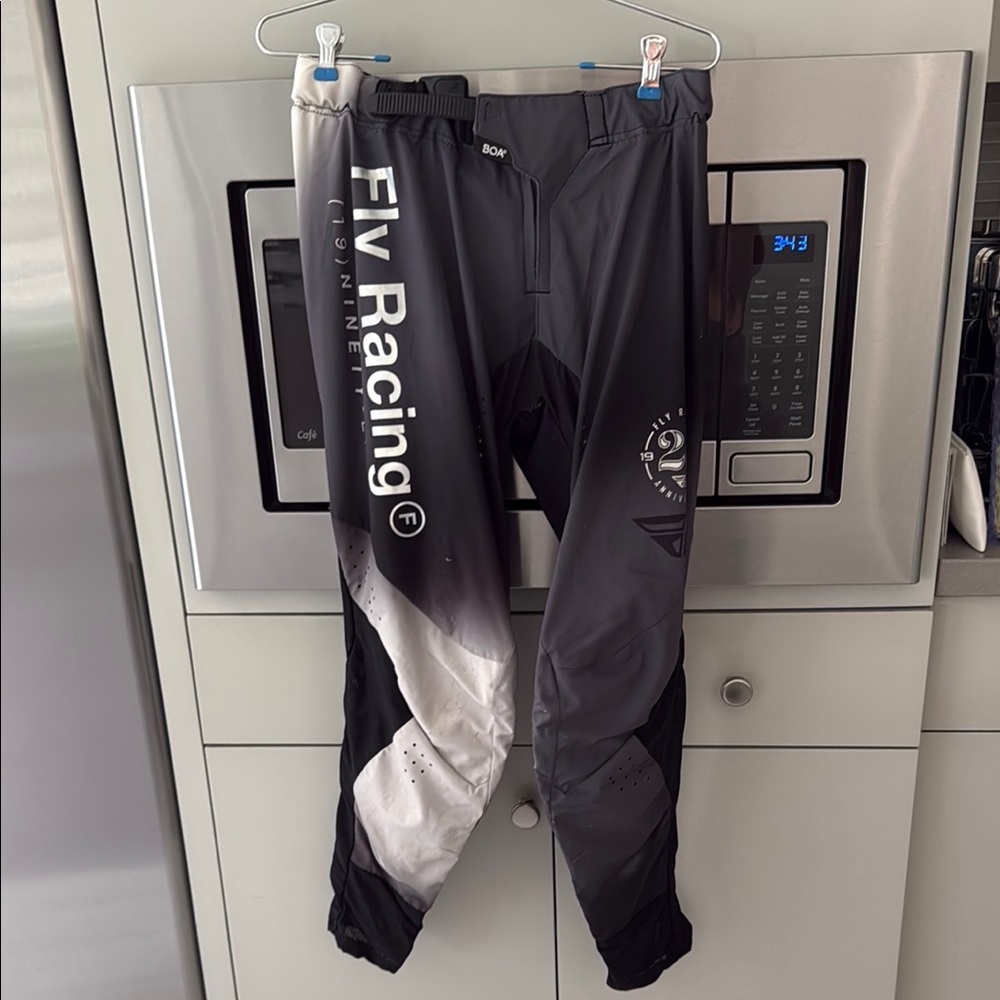 FLY Racing Black and Gray motocross pants
